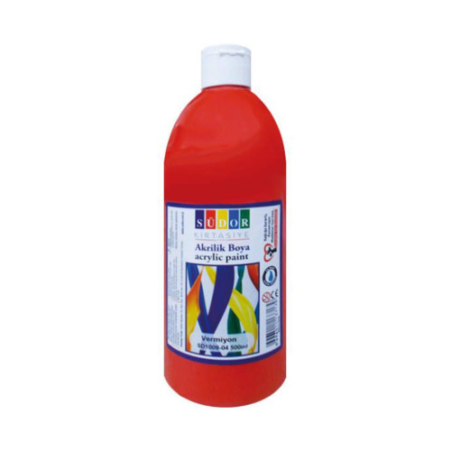 Südor Akrilik Boya 500 ML Vermillon SD1009-04