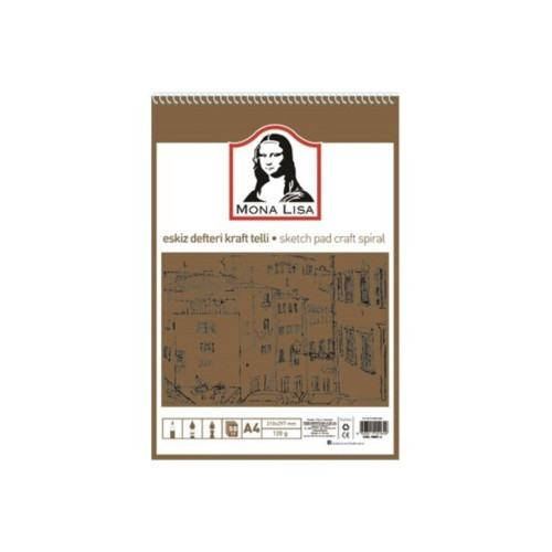 Südor Eskiz Defteri Kraft A4 Telli 115 GR 50 Yaprak