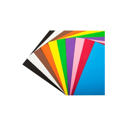 Südor Fon Kartonu 24 x 34 Cm 100 GR (Karışık Renk 10 Lu Paket)
