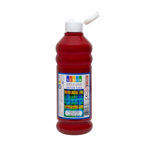 Südor Parmak Boyası 500 ML Karmen Kırmızı SD8009-05