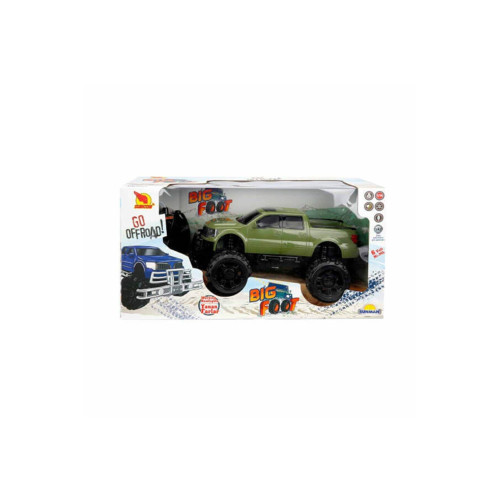 Sunman 1:14 Uzaktan Kumandalı Big Foot Usb Şarjlı Pick Up 34cm Işıklı (Karışık Renk 1 Adet)