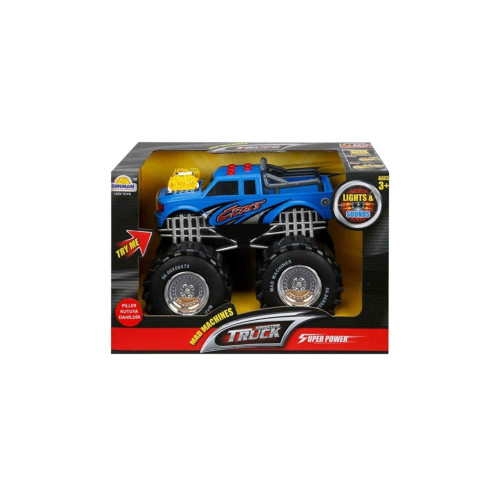 Sunman Maxx Wheels Sesli ve Işıklı Off-Road Dev Teker Araç (Karışık Renk 1 Adet)