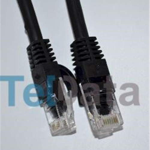 Teldata TLD-300S Cat6 3MT Siyah Utp Patch Kablo