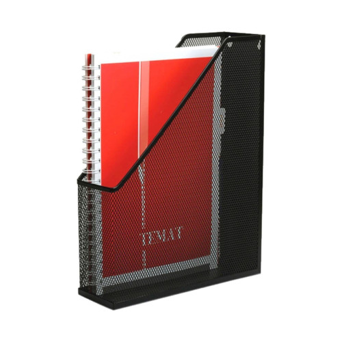 Temat Perforeli Metal Magazinlik Siyah Metal Magazinlik