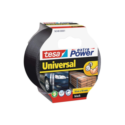 Tesa Bant Power Extra Güçlü Çok Amaçlı 10x50 Siyah 56348-00001-05
