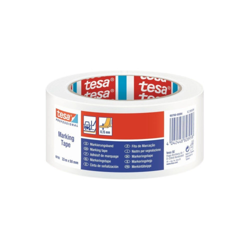 Tesa İkaz Bandı Yer İşaretleme Beyaz 33x50 60760-00094-15
