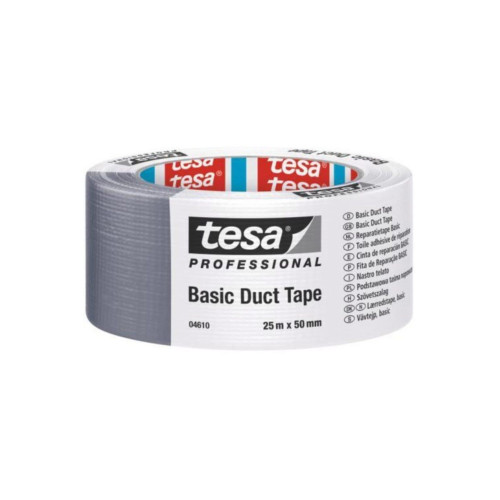 Tesa Tamir Bandı Basic Duck Siyah 25x50 04610-00003-00