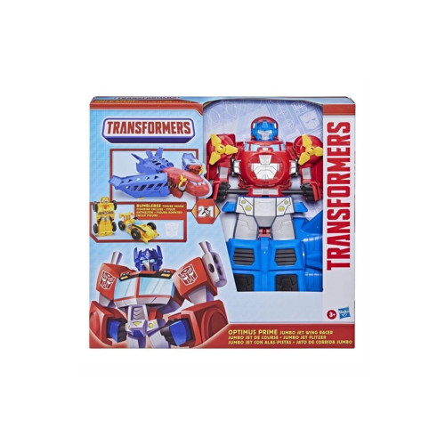 Transformers Optimus Prime Jumbo Jet Yarışçısı