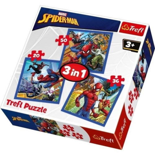 Trefl Çocuk Puzzle Fearless Avengers / Disney Marvel The 35+48+54+70 Parça 4 in 1 Puzzle