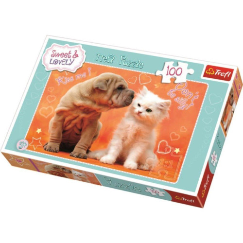 Trefl Puzzle 100 Parça Hugs And Kısses