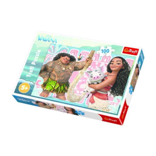 Trefl Puzzle 100 Parça Moana And Friends Disney