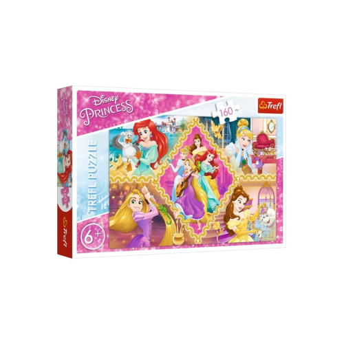 Trefl 160 Parça Princesses Adventures Disney Puzzle