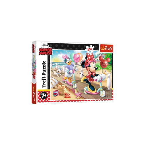 Trefl Disney Minnie On The Beach 200 Parça Yapboz Puzzle