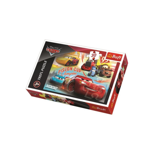 Trefl 30 Parça Cars 3 Champion Team Disney Puzzle