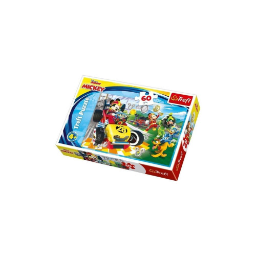 Trefl Çocuk Puzzle Rally with Friends Disney Mickey and the 60 Parça Puzzle