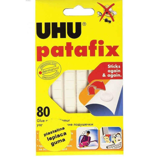 Uhu Hamur Yapıştırıcı Patafix Beyaz Hamur Yapıştırıcı (12 Li Paket)