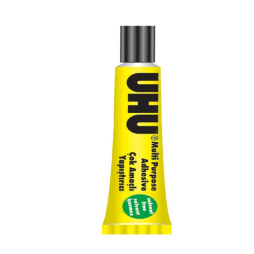 Uhu Sıvı Yapıştırıcı Çok Amaçlı Solventsiz NO:12 20 ML (20 Adet Uhu Yapıştırıcı)