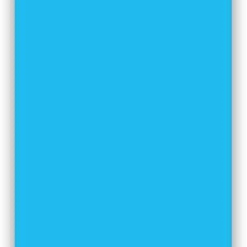Umur Fosforlu Fon Kartonu (fluo) 160 Gram 50 x 70 Cm Fosforlu Mavi (100 Lü Paket)
