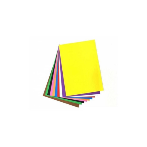 Umur Fosforlu Fon Kartonu 50 x 70 CM 120 Gram Karışık Renk (100 Lü Paket)