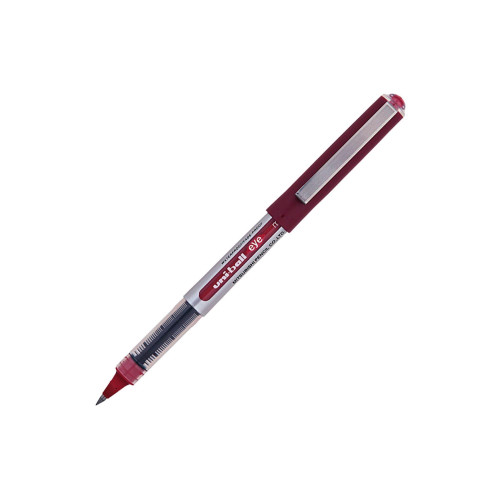 Uni-Ball Roller Kalem Eye Micro Bilye Uç 0.5 MM Kırmızı UB-150 (12 Li Paket)