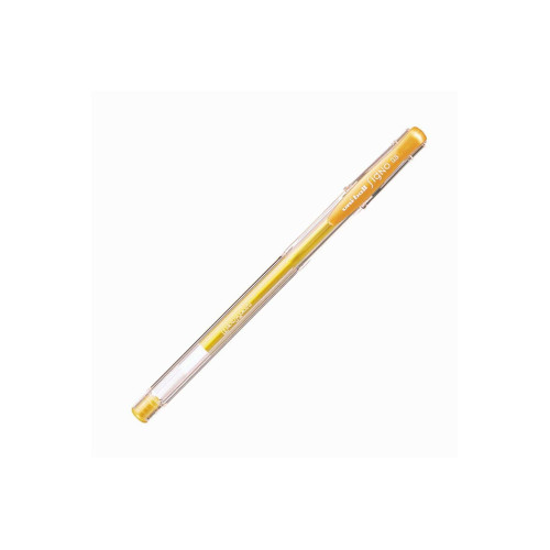 Uni-ball Signo Fine Jel Mürekkepli Roller Kalem 0.8mm Altın Um-100 (12 Li Paket)