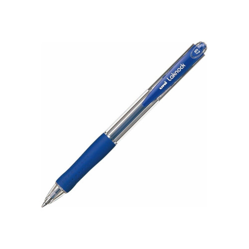 Uni-Ball Tükenmez Kalem Laknock Micro 0.7 MM Mekanik Bilye Uç Mavi (12 Li Paket)