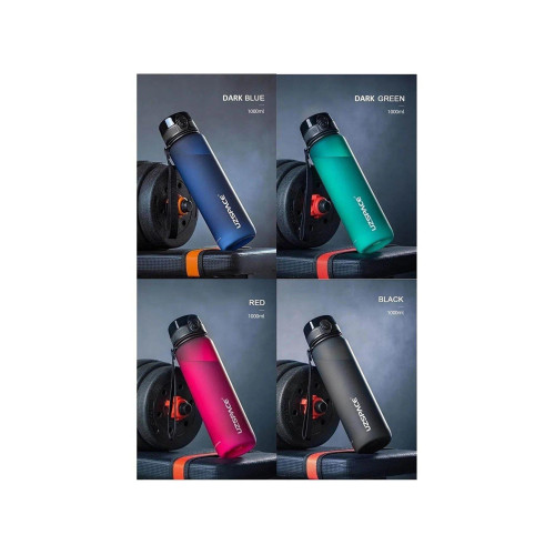 Uzspace Tirtan Matara 1000 ML Tritan Suluk (Karışık Renk 1 Adet)