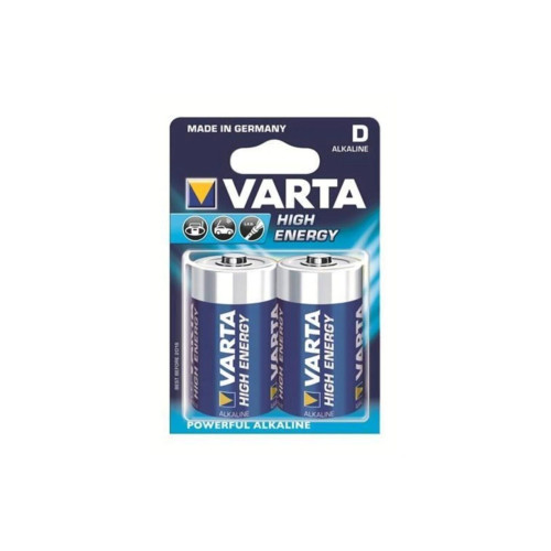 Varta Alkalin Büyük Boy Pil (D) High Energy 2 Li Paket