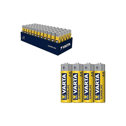 Varta Süperlife AA Çinko Kalem Pil (60 Lı Paket)
