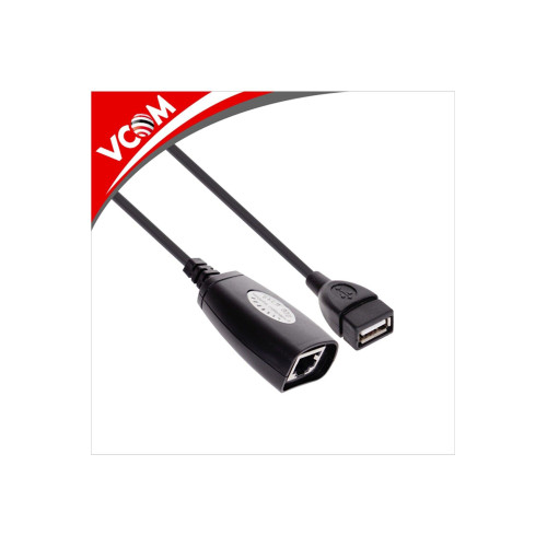 Vcom D2024 Usb RJ45 Cat5e-6 Extender 45m Uzatıcı