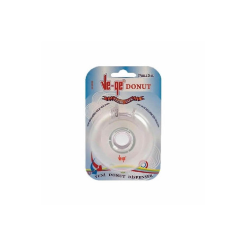 Ve-Ge Görünmez Bant Donut Soft 19 MM x 25 Metre