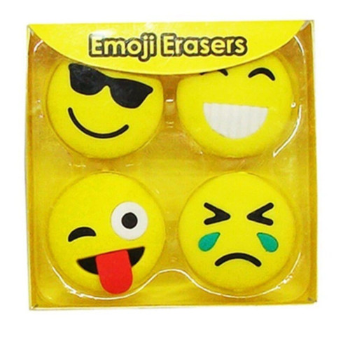 Vintage Label Silgi Emoji 4 LÜ 28903