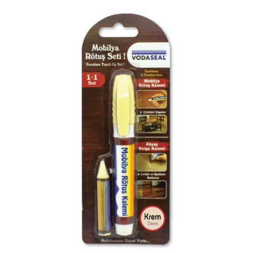 Vodaseal Mobilya Rötüş Krem Rötüş Seti Krem Rütüş Kalemi