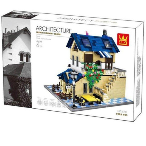 Wange Lego 1298 Parça Fransız Evi