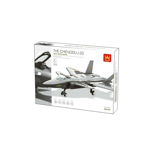 Wange LEGO 290 Parça J20 Firefang Stealth Fighter - Savaş Uçağı