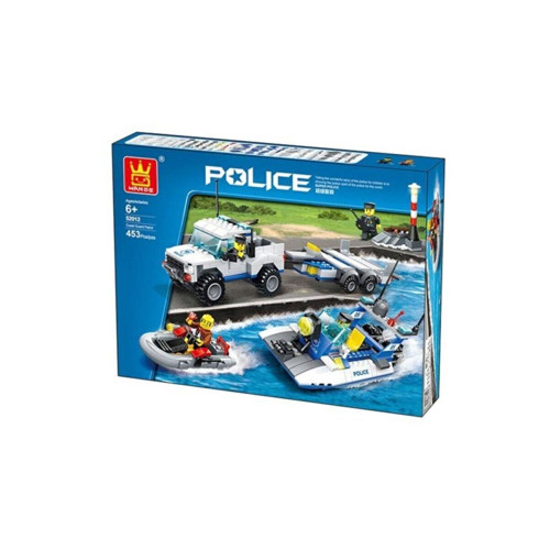Wange Lego Polis Sahil Güvenlik 453 Parça
