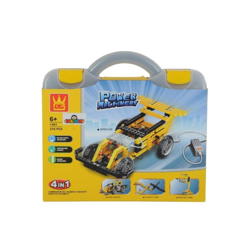 Wange Kumandalı Lego Power Machınery Formula 4in1 216 Parça