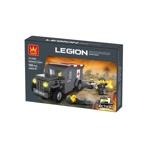 Wange 160 Parça Legion Şavaş Ilk Yardım Ekibi LEGO