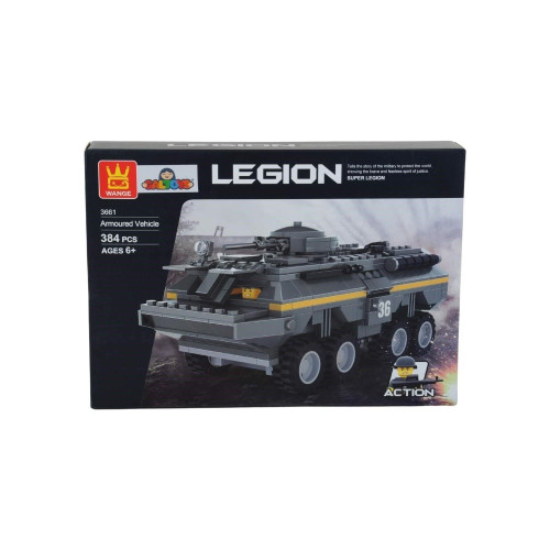 Wange 384 Parça Legion Zırhlı Savaş Aracı LEGO