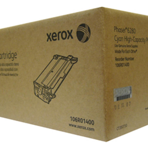 Xerox 106R01400 Phaser 6280 Yüksek Kapasite Cyan Mavi Toner 5.900 Sayfa