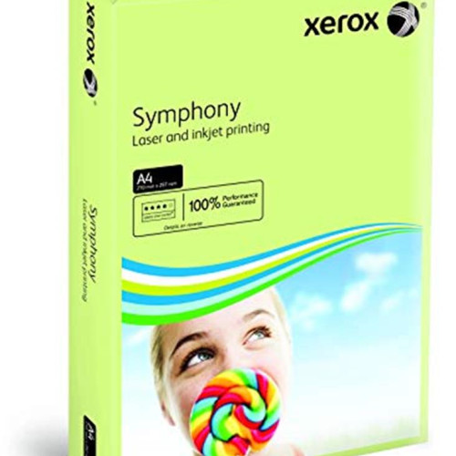 Xerox A4 Symphony Açık Yeşil 80 Gram (1 Top 500 Yaprak)