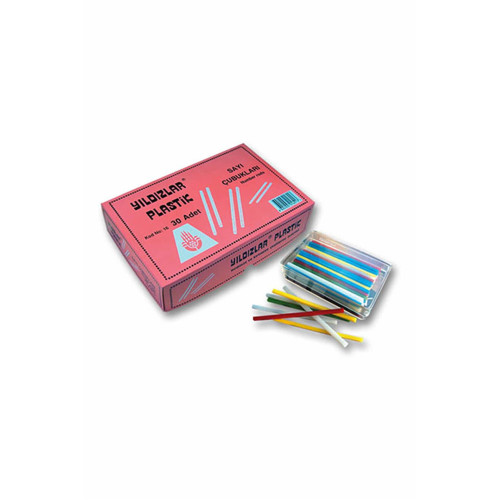 Yıldızlar Sayı Çubukları Plastik Kutuda Sayı Çubuğu (30 Lu Paket)